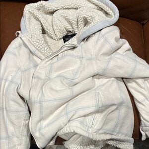 Hollister Off-White Sherpa Jacket